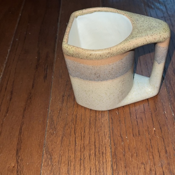 Handmade Aztec Vintage Rodolfo Padilla Ceramic Mug with Earthy Tones - Picture 2 of 6